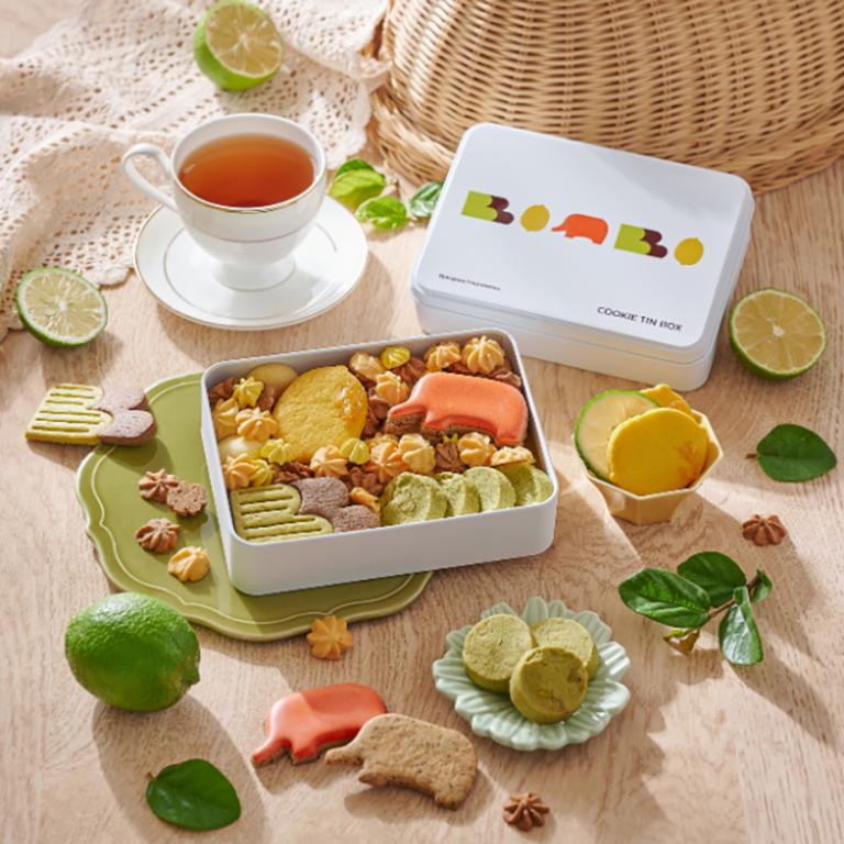 畢嘉士 春節《是檸》禮盒 伯爵紅x鐵盒餅乾