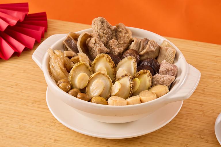 鯉魚 鮑魚干貝佛跳牆