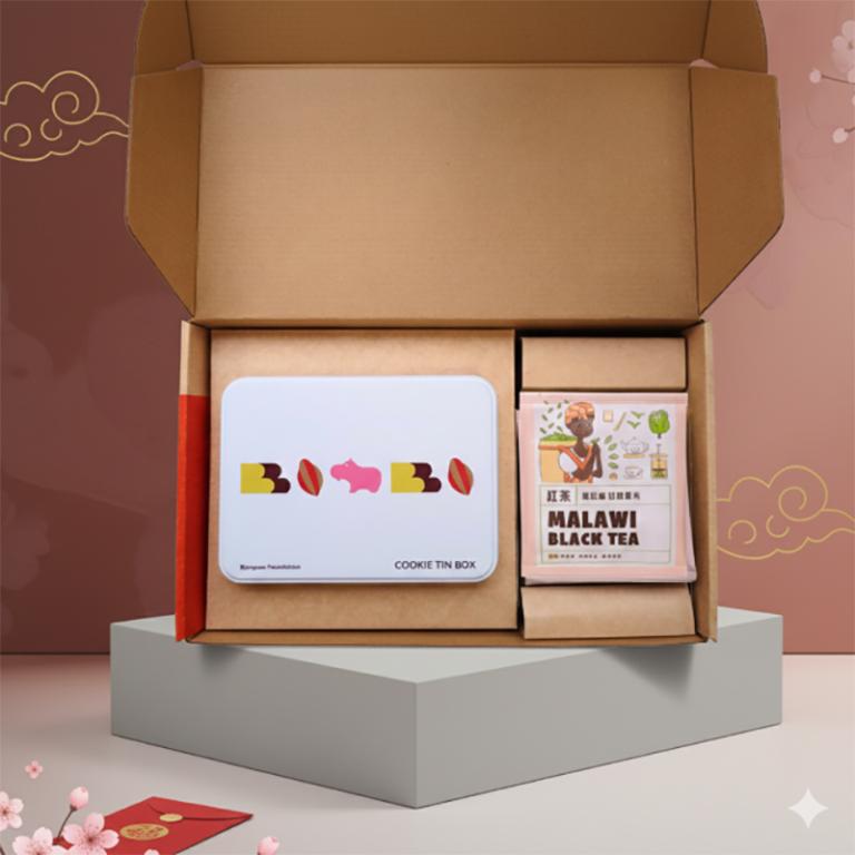 畢嘉士 春節《好巧》禮盒 咖啡x茶x鐵盒餅乾