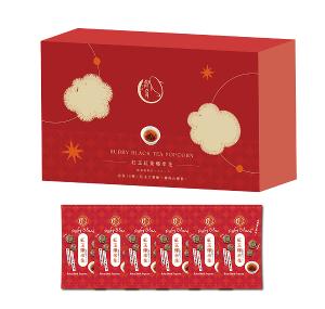 鯉魚 紅玉紅茶爆米花(盒裝6入)*2盒+鐵觀音爆米花(盒裝6入)*2盒