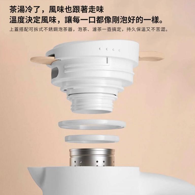 BUGATTI 布加迪 304不銹鋼桌上型保溫壺BBC-SP500PN/BBC-SP1000PN