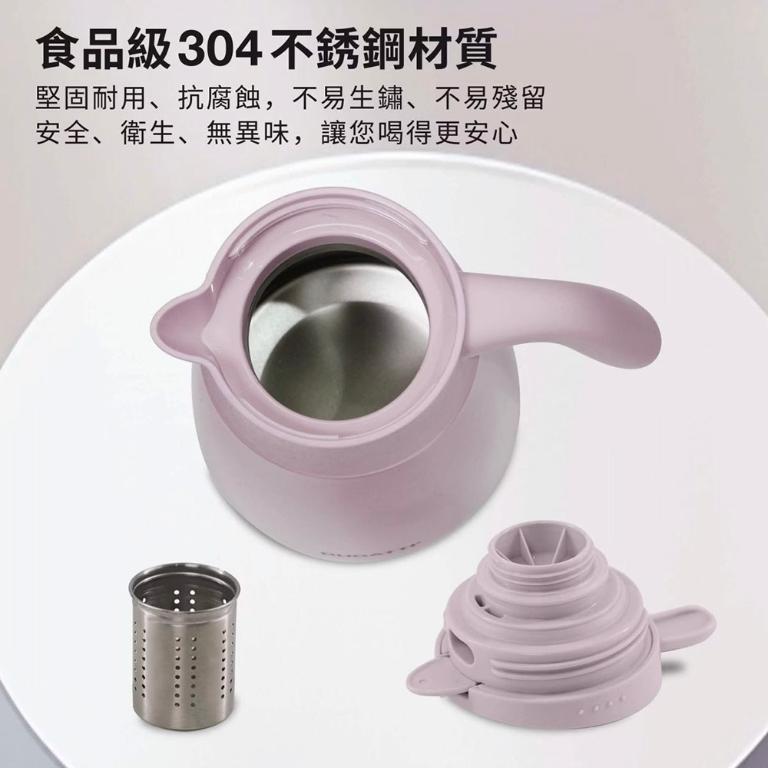 BUGATTI 布加迪 304不銹鋼桌上型保溫壺BBC-SP500PN/BBC-SP1000PN