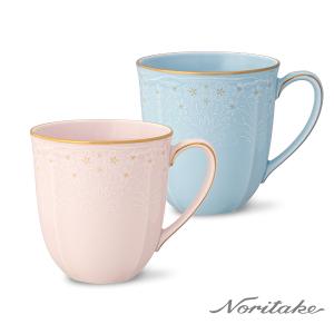 新芽-馬克杯對杯_玫瑰粉/早晨藍(可微波)(精緻禮盒)