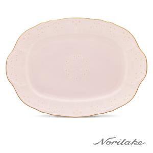 新芽-橢圓盤36.5CM_玫瑰粉(可微波)