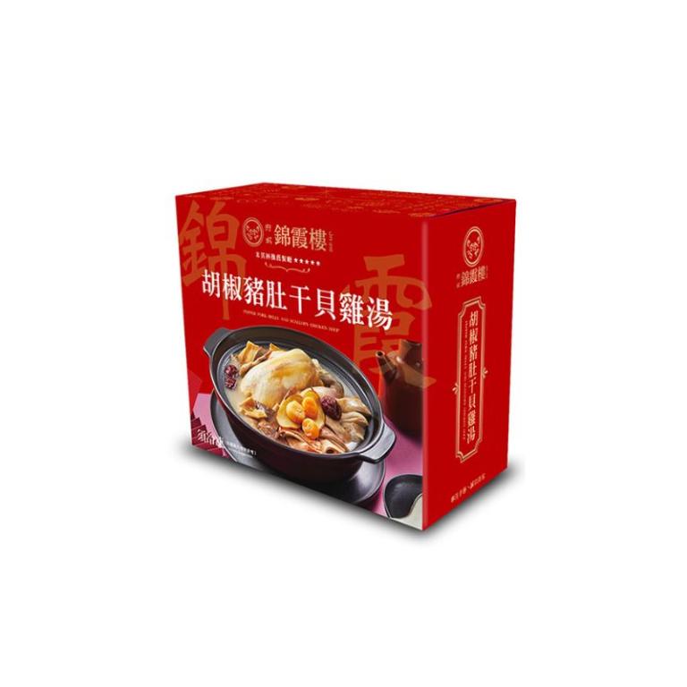 【錦霞樓】年菜4件組(米糕+雞湯+冰糖豬腳+魷魚螺肉蒜)