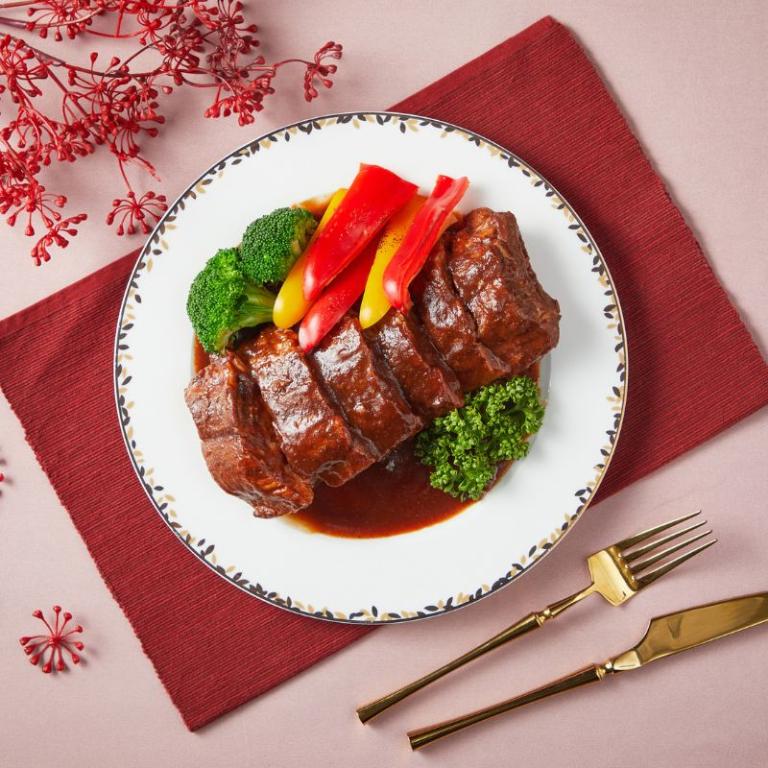 【北投老爺酒店】年菜3件組(米糕+雞湯+豬肋排)