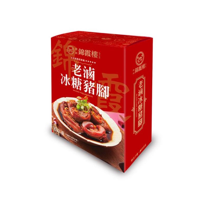 【錦霞樓】年菜2件組(米糕+冰糖豬腳)