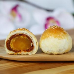 【白鵝山腳】酥皮經典組合B (牛肉酥、牛肉蛋黃酥各6入) 12入/盒