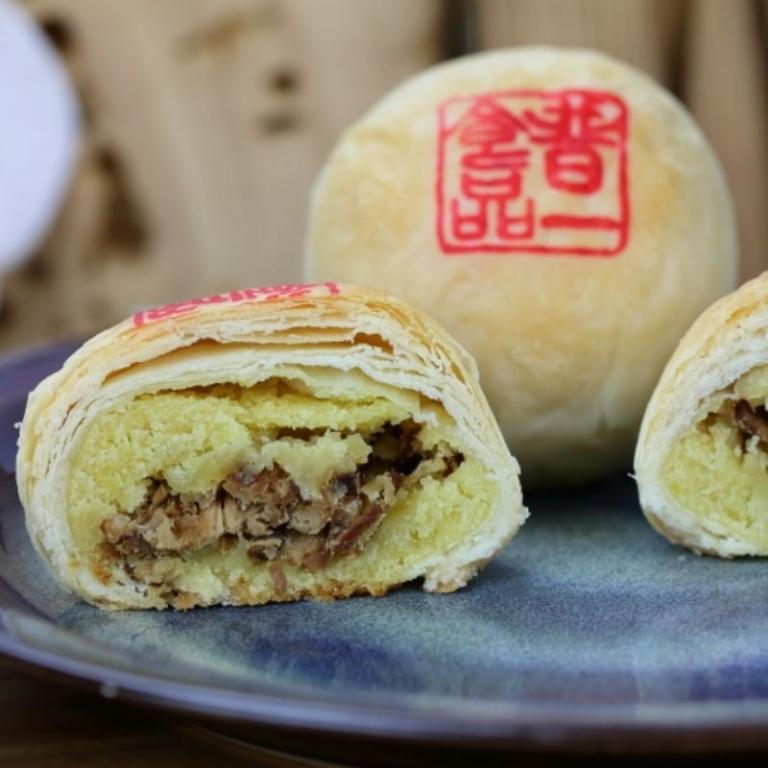 【白鵝山腳】綠豆椪禮盒 6入/盒