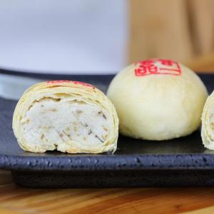 【白鵝山腳】綜合平西禮盒(綠豆平西、桂花平西各6入) 12入/盒