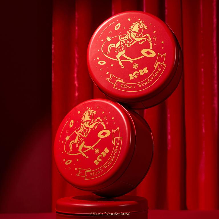 愛莉莎的夢遊仙境【駿馬團圓】馬年限定新年餅乾圓禮盒