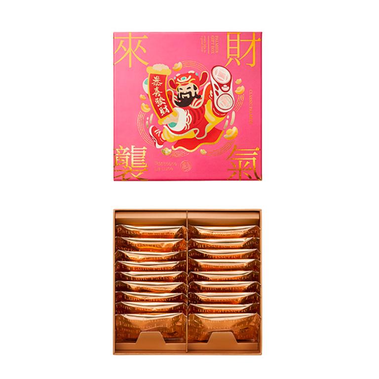 望月【春節限定】蝴蝶酥禮盒 經典蝴蝶酥(18入）