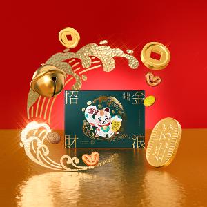 望月【春節限定】雜錦禮盒 蝴蝶酥及茶韻曲奇 (36入)