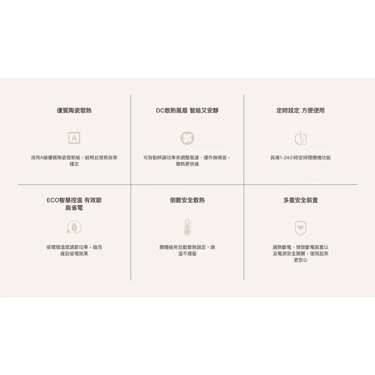 HELLER 嘉儀 PTC陶瓷式電暖器 KEP-232/KEP232