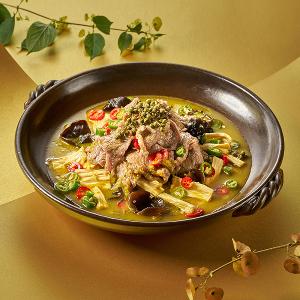 台北美福大飯店 老罈酸菜雪花牛