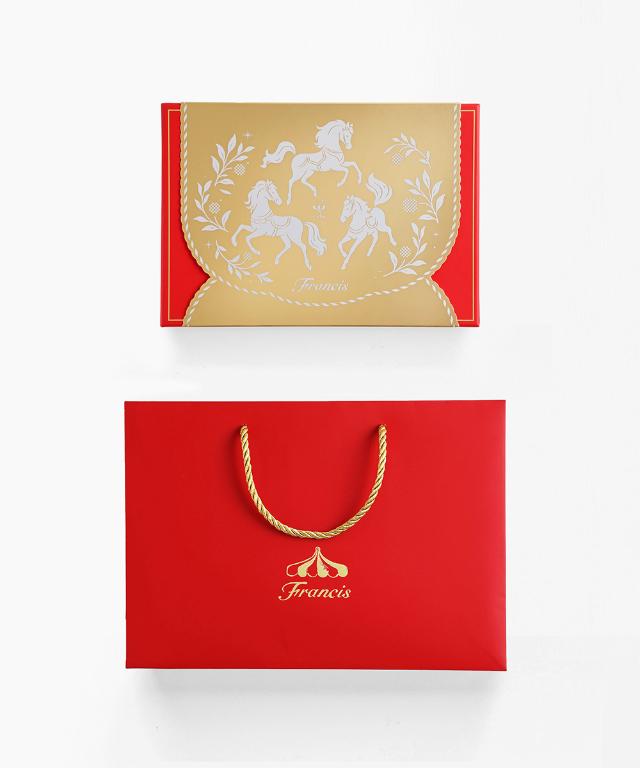 Francis 旋轉木馬點心坊  綜合牛軋糖36入禮盒