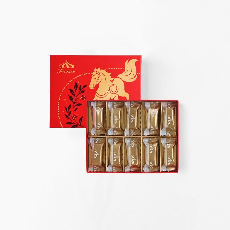 Francis 旋轉木馬點心坊  松露牛軋糖20入禮盒