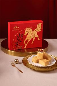 Francis 旋轉木馬點心坊  紅心番石榴酥10入禮盒
