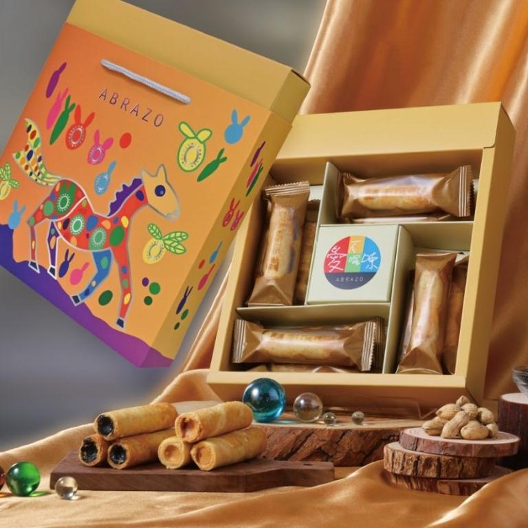 【愛不囉嗦】奔向好運 包餡蛋捲禮盒-預購