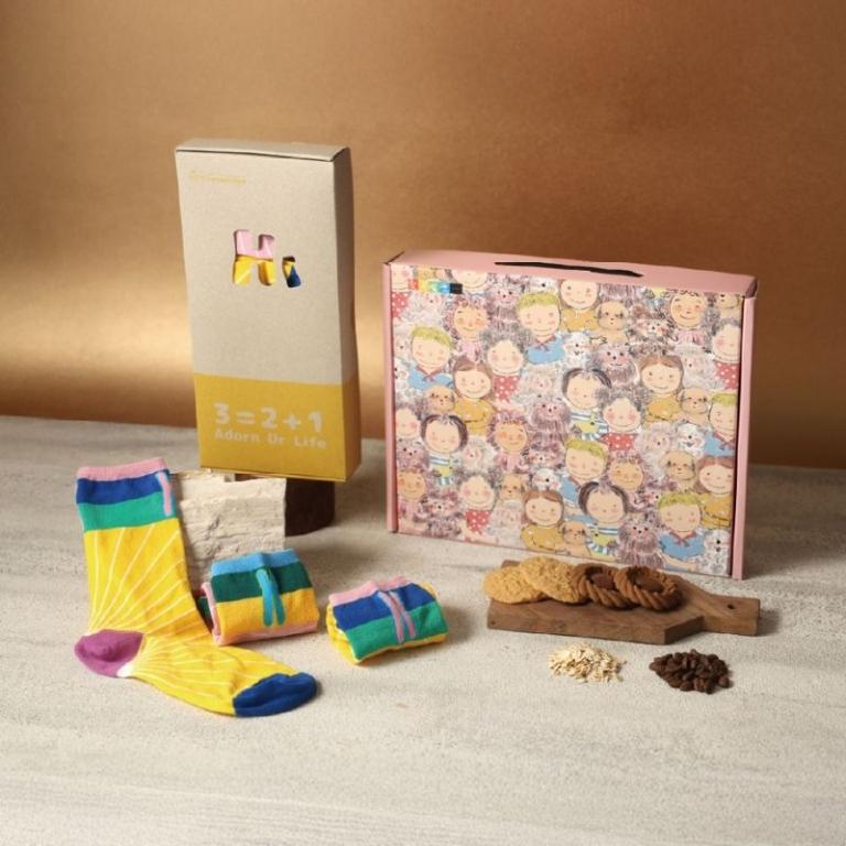 愛不囉嗦 WOW！襪！獨特暖心禮盒【買一送一】