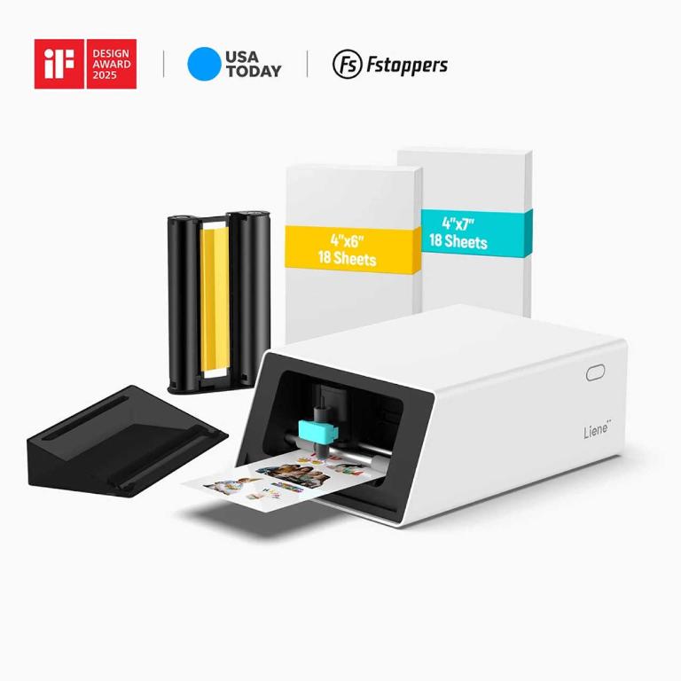 Liene｜PixCut S1 全自動照片貼紙列印機 12/22依序出貨 照片/貼紙兩種玩法，列印/剪裁/覆膜三倍享受！