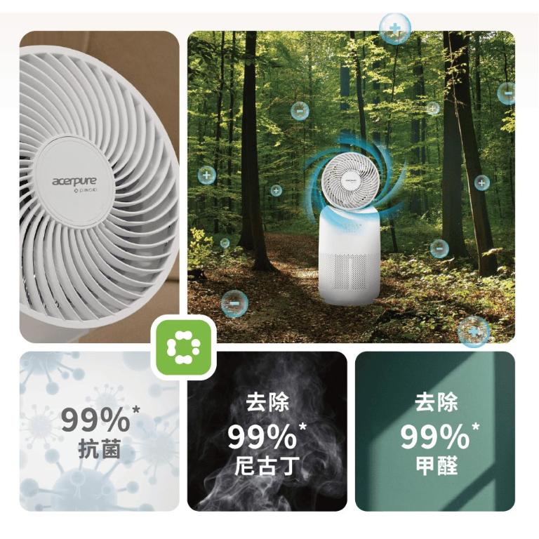 Acerpure COOL C3 涼淨爐(PINOKI版) 四合一涼暖空氣清淨機 AH335-10W