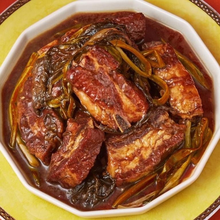 【台南遠東香格里拉飯店】蔥燒子排