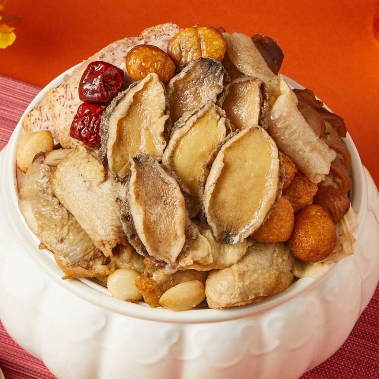 【台南遠東香格里拉飯店】鮑魚干貝佛跳牆