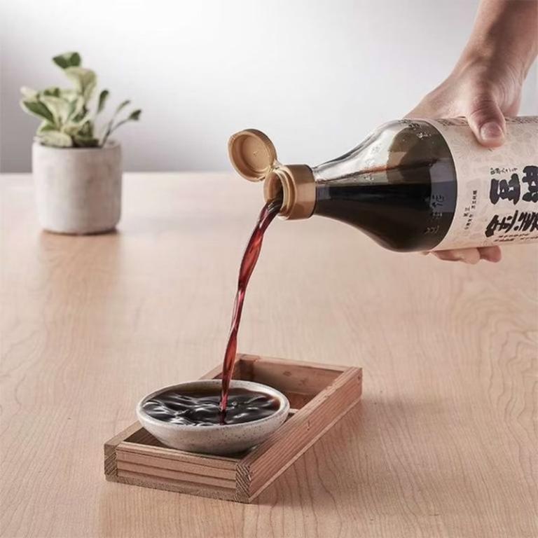 豆油伯 金美好無添加糖釀造醬油300ml (純黑豆醬油)