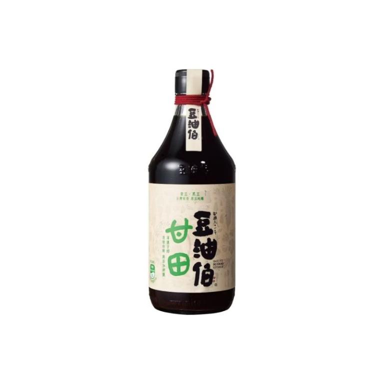 豆油伯 甘田釀造醬油500ml (薄鹽醬油)