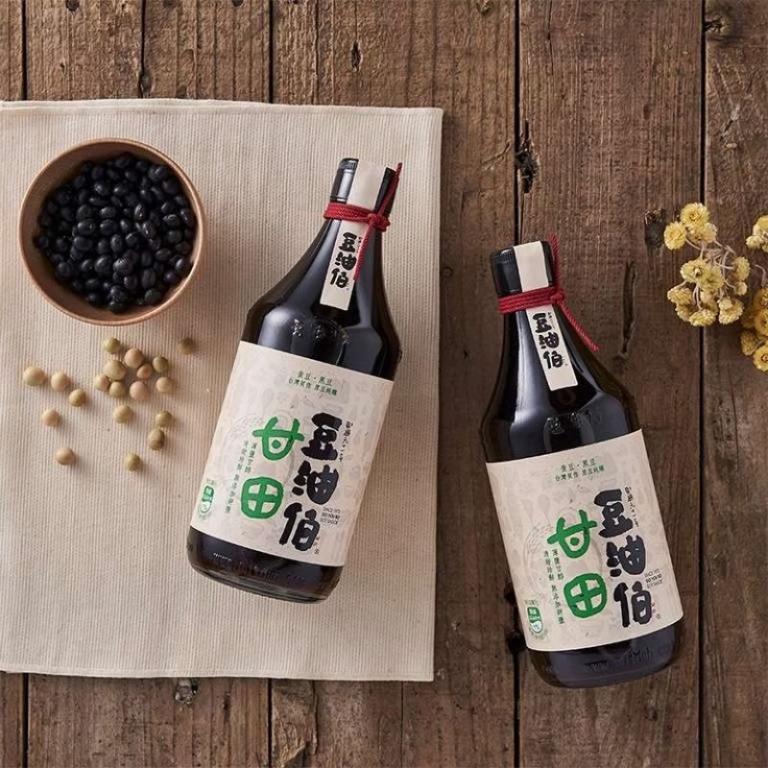 豆油伯 甘田釀造醬油500ml (薄鹽醬油)