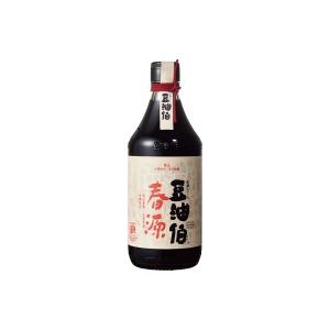 豆油伯 春源釀造醬油500ml (純黑豆醬油)