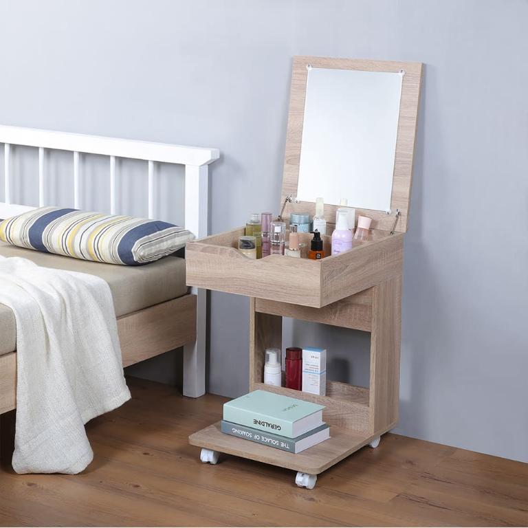 黛薇小跟班兩用床頭櫃化妝邊桌