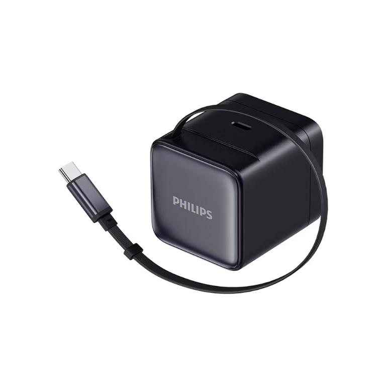 PHILIPS 飛利浦 45W伸縮線電源供應器 (含萬國轉接頭)