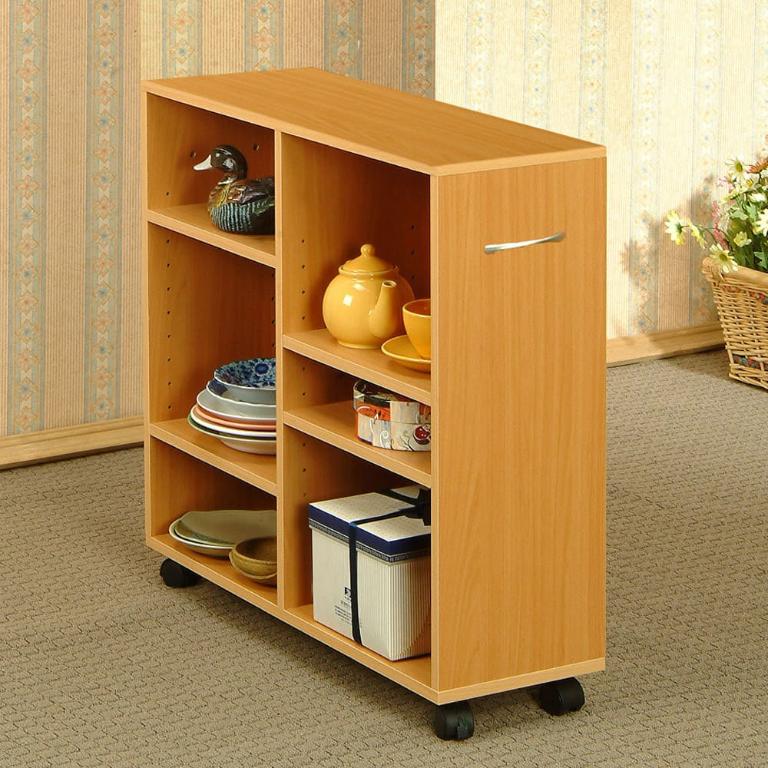 元川開放式隙縫收納櫃