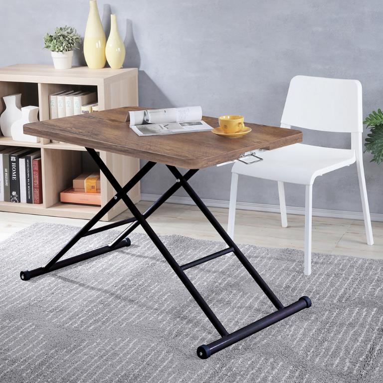 大崎氣壓式萬用無段升降桌-105*60CM