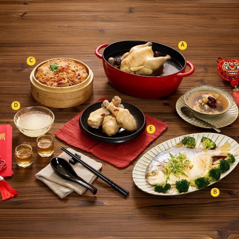 詠豐堂 駿馬迎春瑞滿堂 年菜