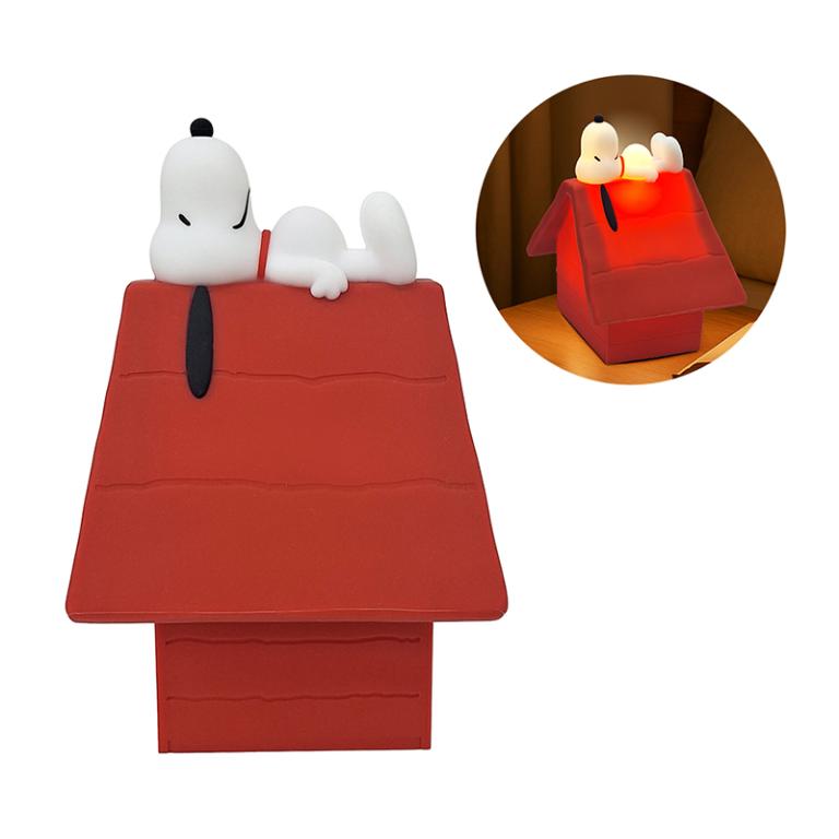 SNOOPY史努比 紅屋造型聲控燈【正版授權】