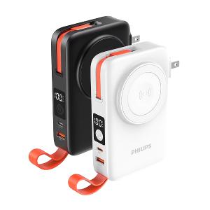 PHILIPS 飛利浦 伸縮線多合一行動電源(10000mAh)