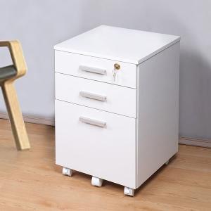 多崎韓系本質簡潔OA活動櫃邊櫃三抽櫃(台灣生產)