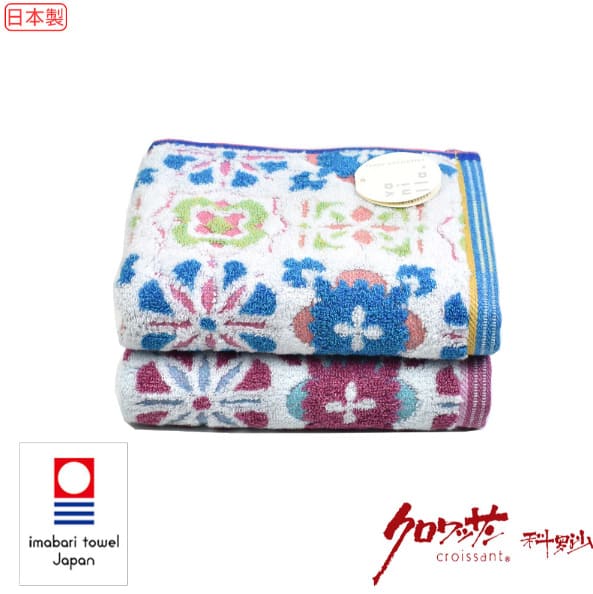 今治無撚花磚毛巾 33x75公分