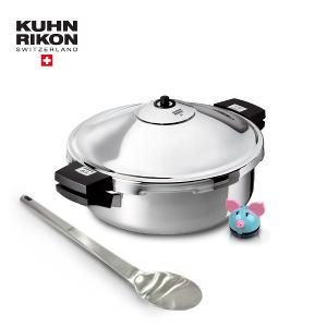 KUHN RIKON瑞士壓力鍋5L贈精選攪拌杓+計時器 #30330+KR2185316+FTM038