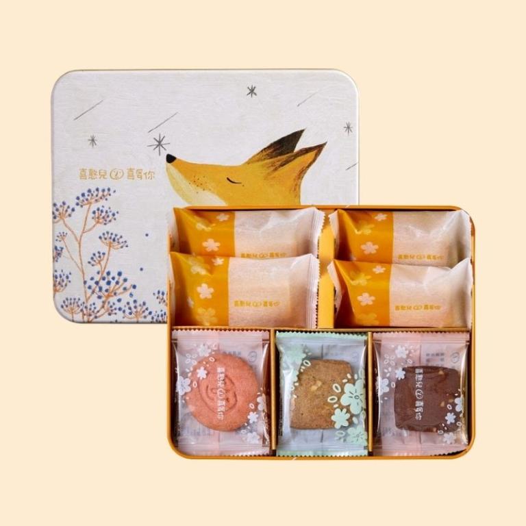 春節預購【喜憨兒】春．曦年節禮盒∣鳳梨酥∣手工餅乾