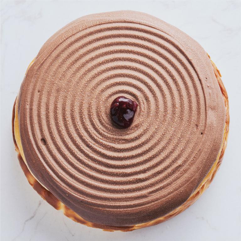 覆盆可可巴斯克半熟乳酪