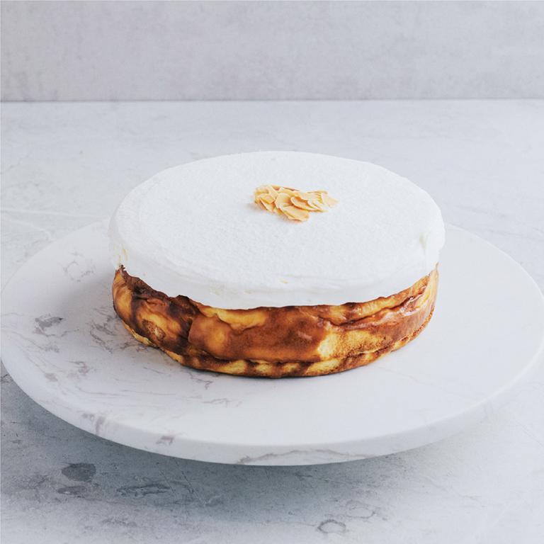 海鹽奶蓋巴斯克半熟乳酪