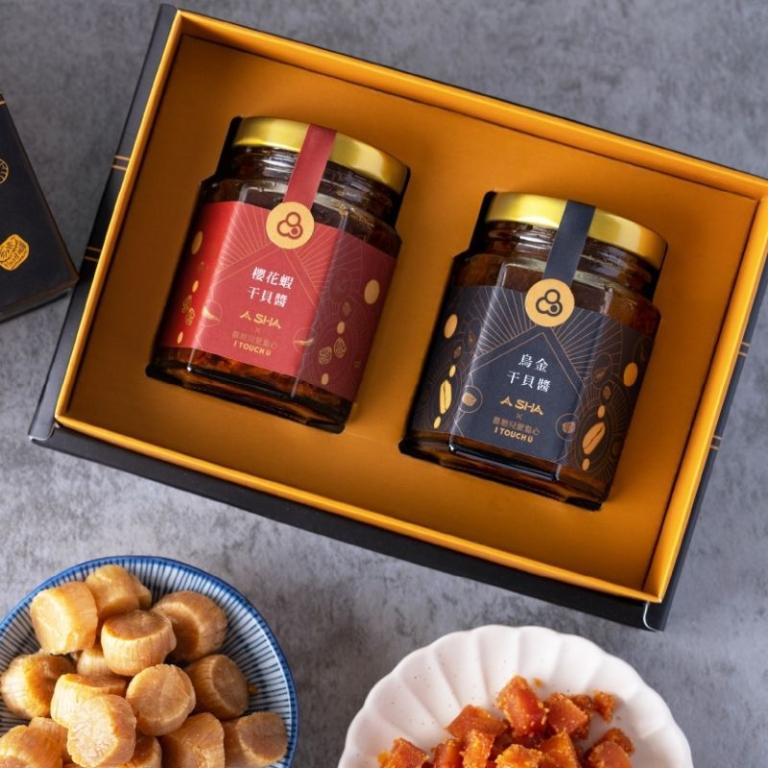 春節預購【喜憨兒】烏金干貝醬雙入禮盒