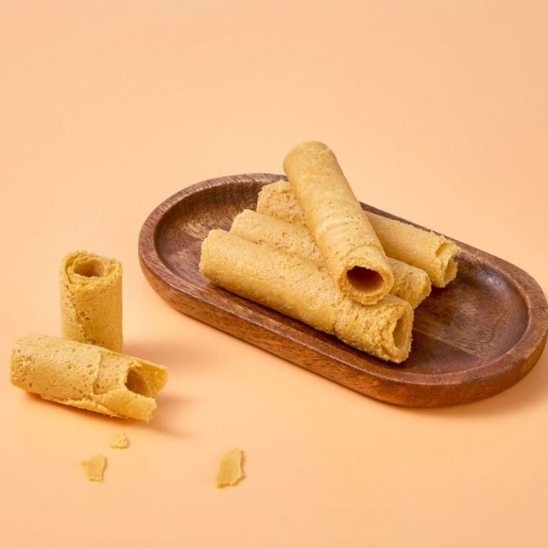 春節預購【喜憨兒】心悅雙享A年節禮盒∣厚蛋捲∣干貝醬