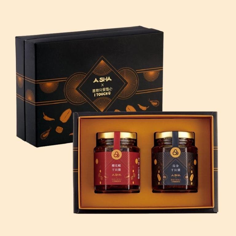 春節預購【喜憨兒】烏金干貝醬雙入禮盒