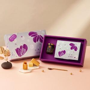 春節預購【喜憨兒】心悅雙享D年節禮盒∣金鑽鳳梨酥∣干貝醬