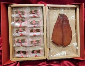 維多麗亞酒店 4兩烏魚子&一口烏魚子雙層禮盒